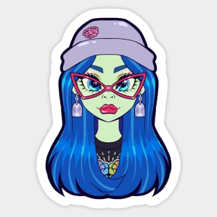 Monster High Ghoulia G3 Sticker